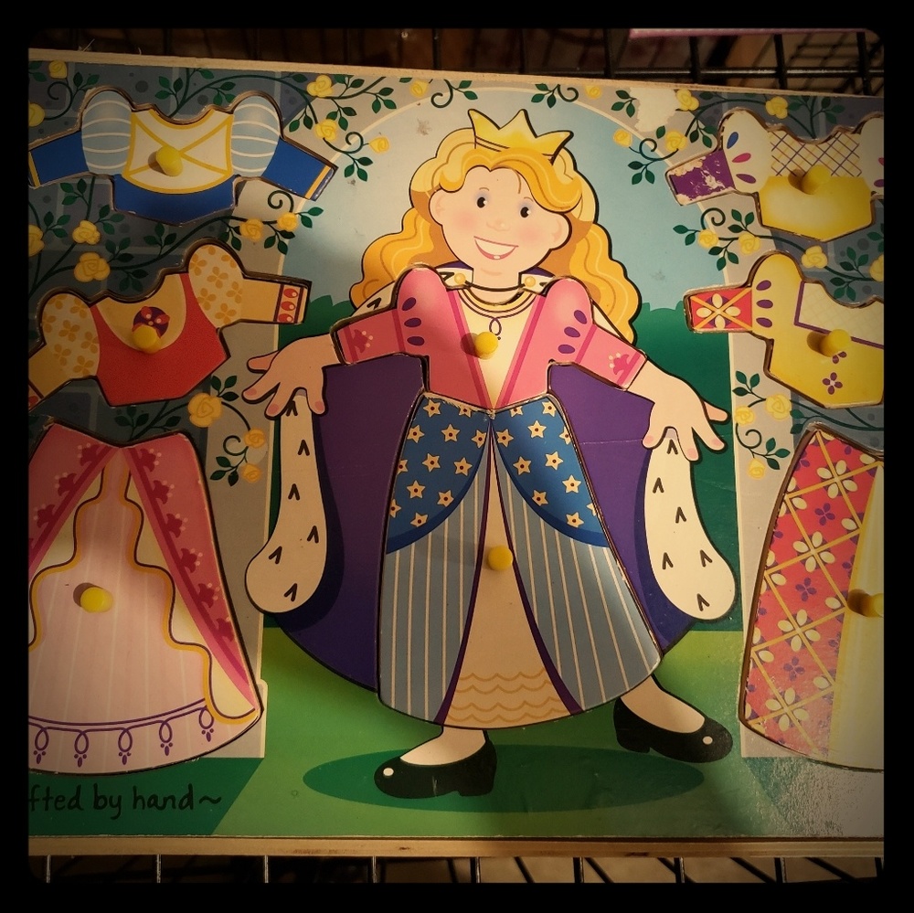 Princess dress up playset